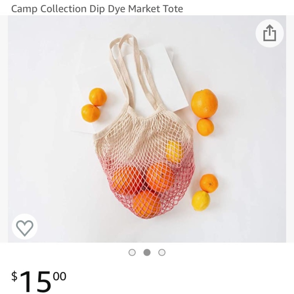 Camp Collection Dip Dye Tote